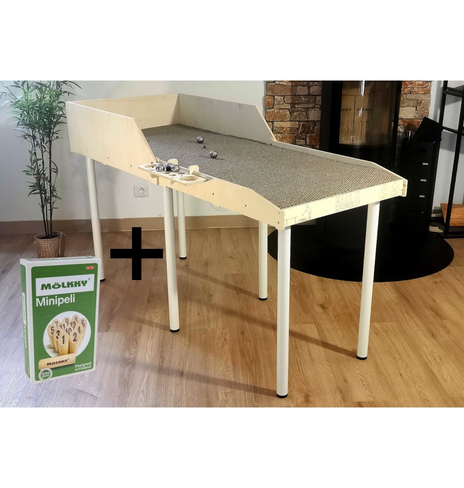 Pot'anque + Mini Mölkky.